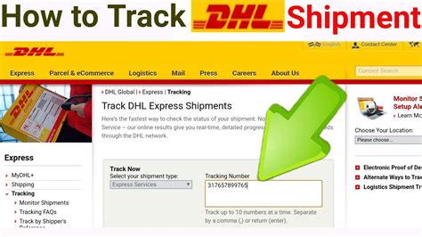 If you do not have a tracking number, we advise you to contact your shipper. . Dhl express tracking